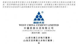 西部水泥指定李港衛首席獨立非執行董事